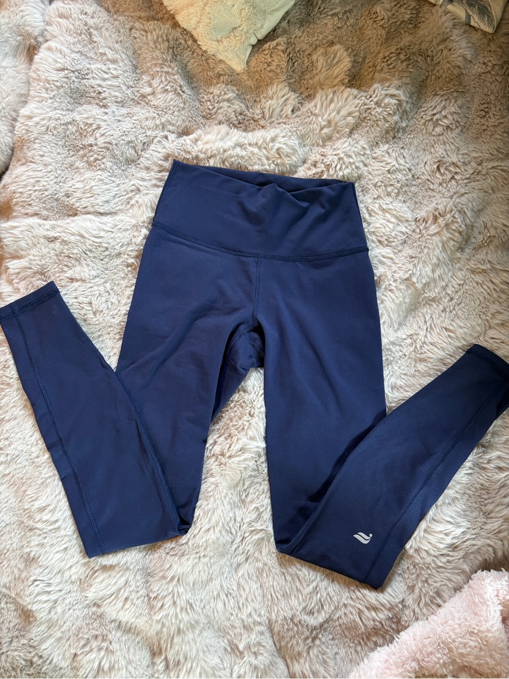 Fabletics Navy Performance Leggings